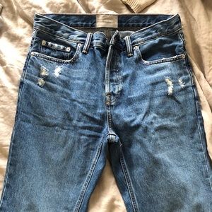 Everlane medium wash modern boyfriend jean